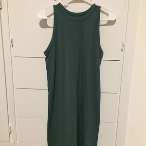 Green Sleeveless Dress
